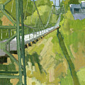 Spruce Street Suspension Bridge